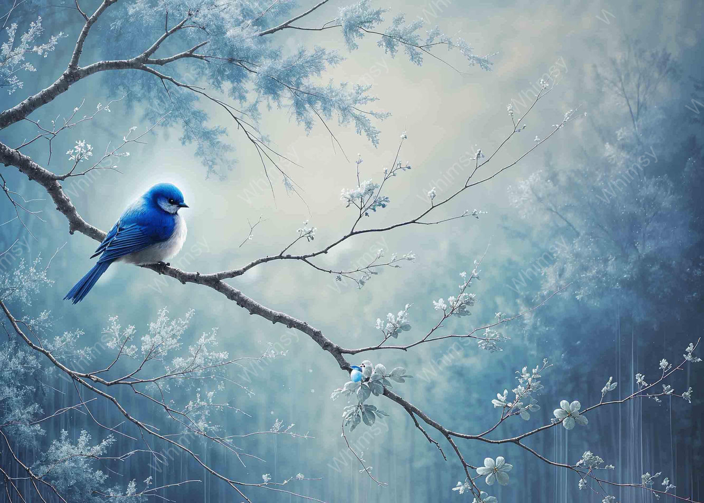 Blauer Vogel