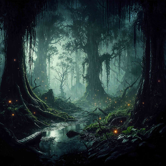 Dunkler Wald